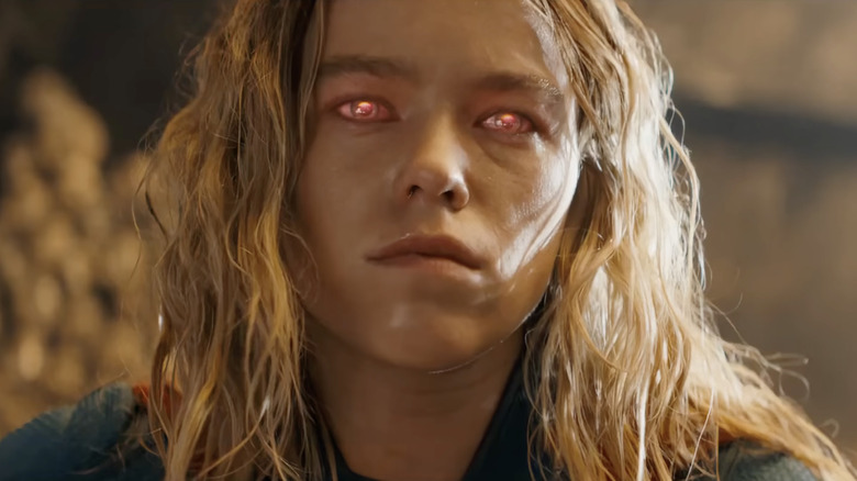 Milly Alcock as Supergirl looking distraught in Supergirl (2026)