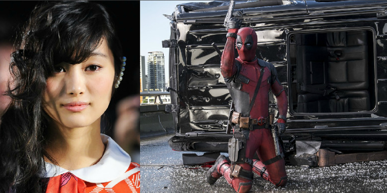 deadpool 2 casts Shioli Kutsuna