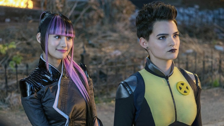 Yukio and Negasonic Teenage Warhead in Deadpool 2