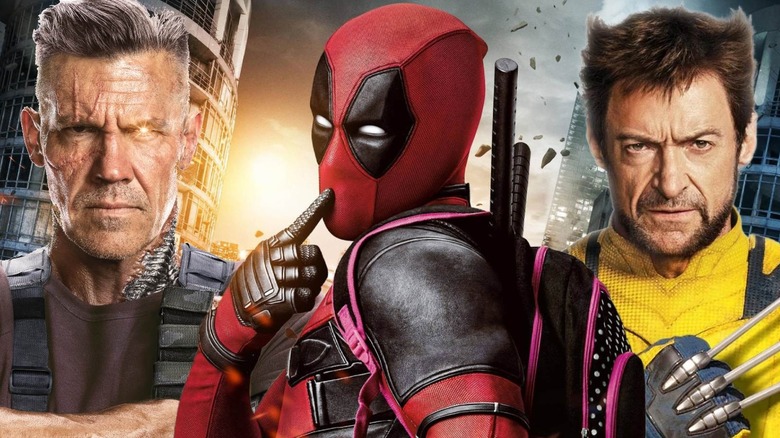 Cable Deadpool and Wolverine together