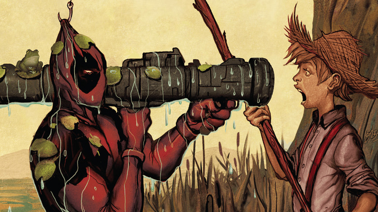 Deadpool confronts Tom Sawyer