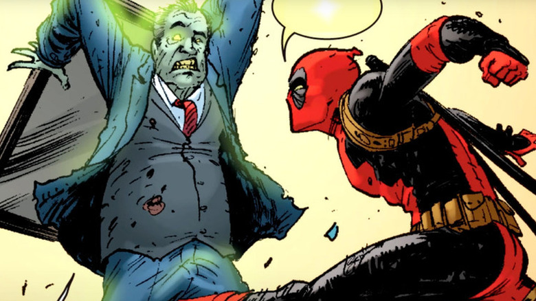 Deadpool fights Richard Nixon in Marvel Comics