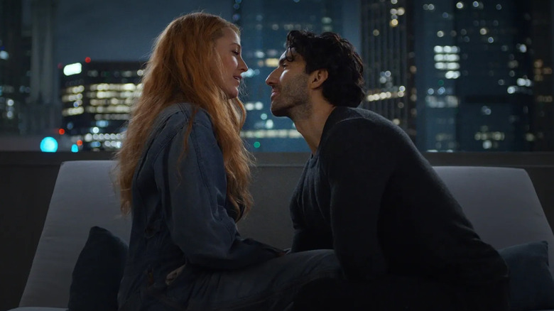 Blake Lively and Justin Baldoni as Lily Bloom and Ryle Kincaid in It Ends with Us