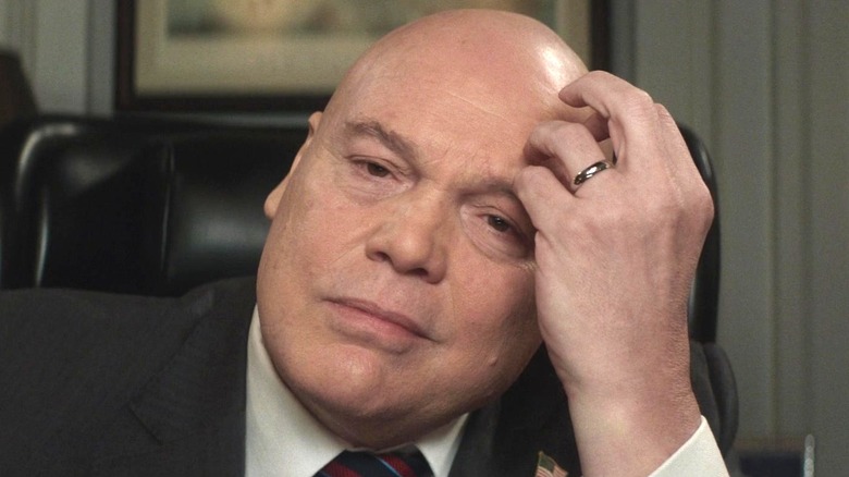 The Kingpin looking exasperated in Daredevil: Born Again