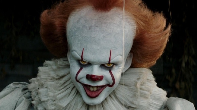 Pennywise smirking