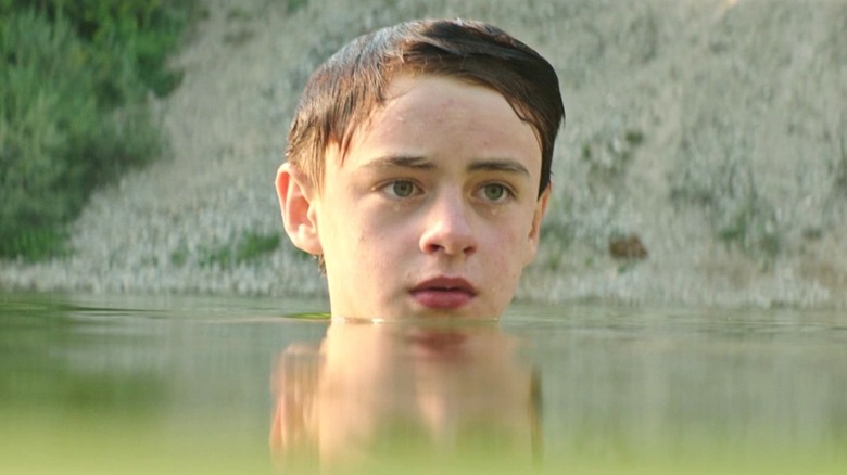 Bill in the water