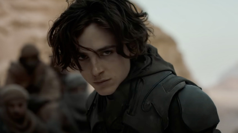 Dune Timothée Chalamet Trailer Screenshot