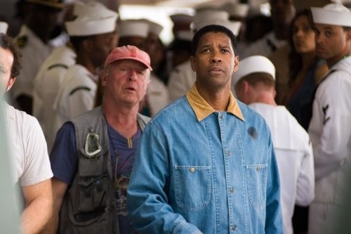 Tony Scott and Denzel Washington