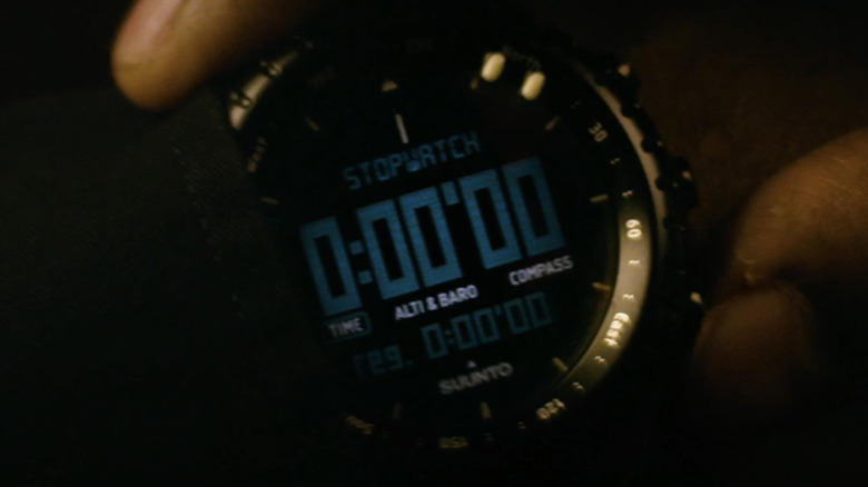 La esfera del reloj en la ecuación.