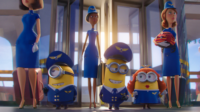 Minions The Rise of Gru Airport