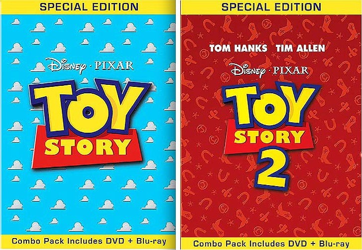 Disney Pixar (Movies) Toy Story DVD, Toy Story 2 DVD, Toy Story 3 Blu-ray