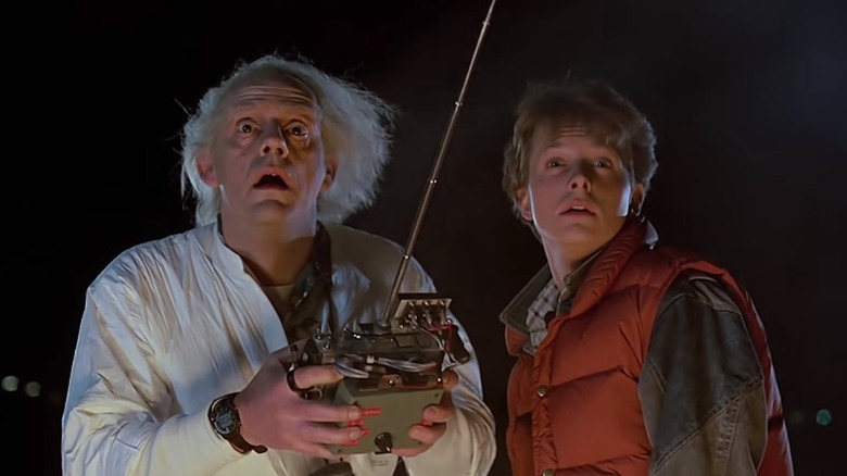 Back to the Future Michael J Fox Christopher Lloyd