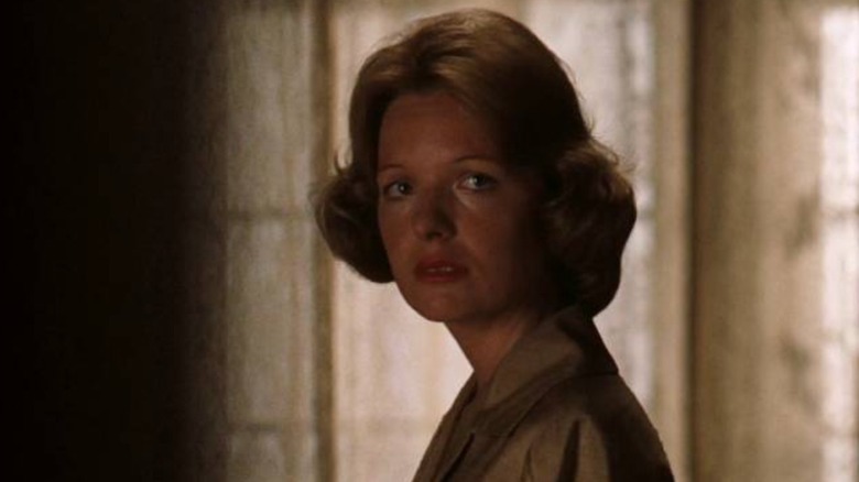 Diane Keaton as Kay at the ending of The Godfather