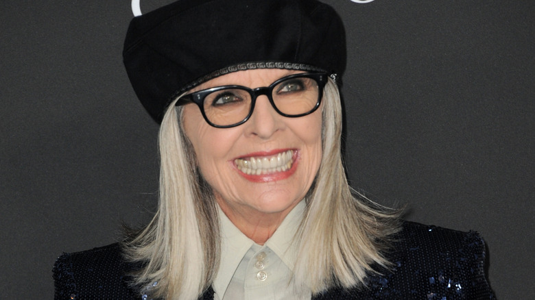 Diane Keaton smiles