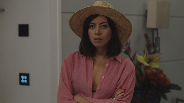 Aubrey Plaza in The White Lotus