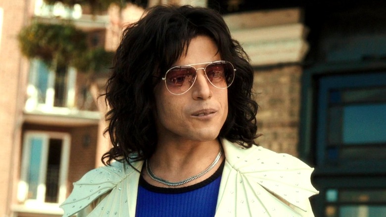 Rami Malek as Freddie Mercury in Bohemian Rhapsody