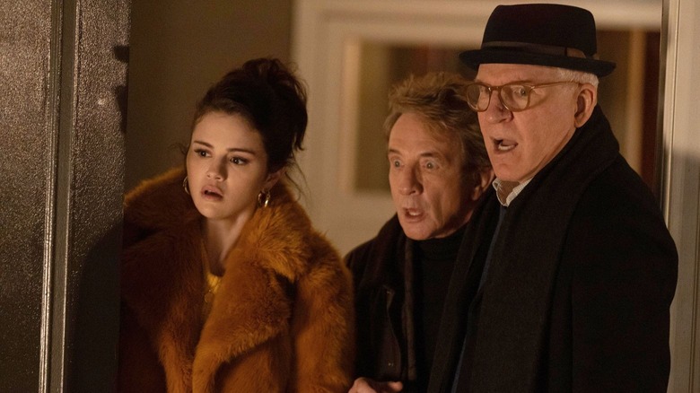 Selena Gomez, Martin Short and Steve Martin in Only Murders in the Building