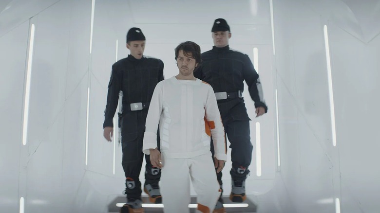Cassian in prison on Andor