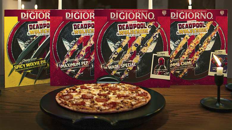Deadpool and Wolverine DiGiorno Pizzas