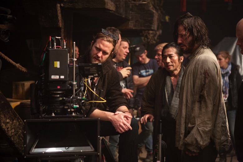 Director Carl Erik Rinsch on 47 Ronin set