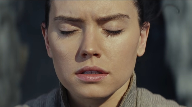 Daisy Ridley in Star Wars: The Last Jedi