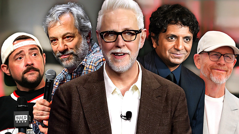 Kevin Smith, Judd Apatow, James Gunn, M. Night Shyamalan, and Ron Howard lined up