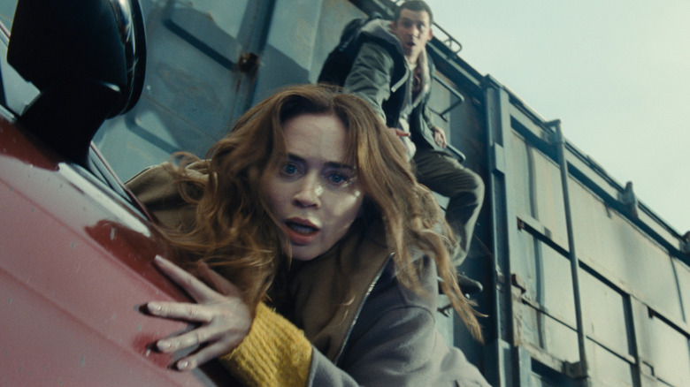 Margaret and Daniel deal with a speeding train in Disclosure Day