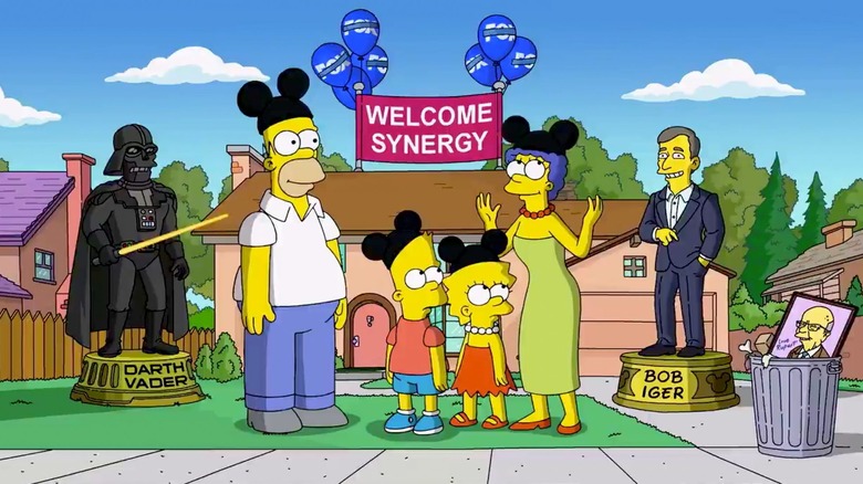 The Simpsons family in The Simpsons