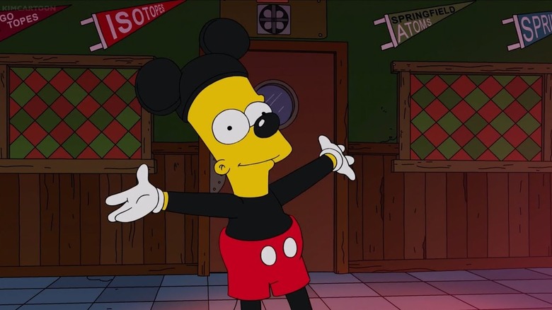 Bart Simpson in the Simpsons