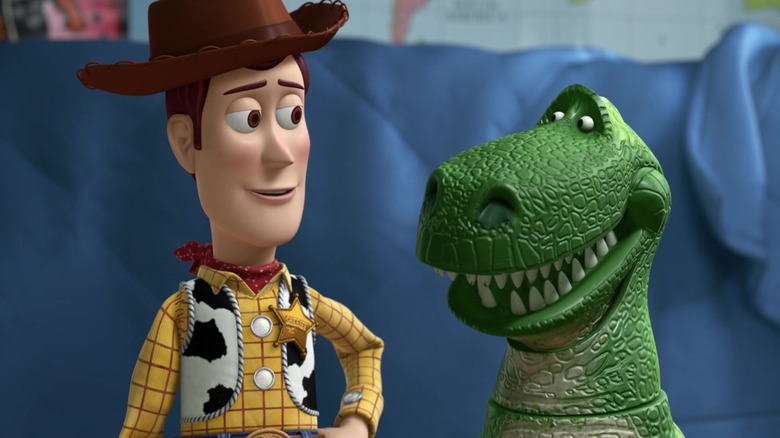 Woody and Rex from 