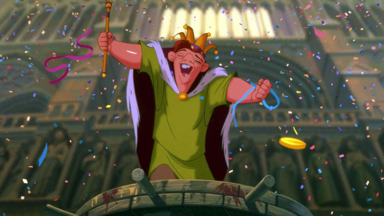 Quasimodo at the Festival of Fools in The Hunchback of Notre Dame