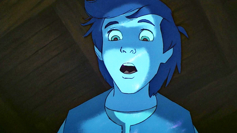 Taran a l'air étonné dans Le Chaudron Noir