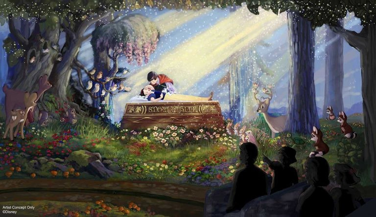 DIsneyland Snow White Ride Update