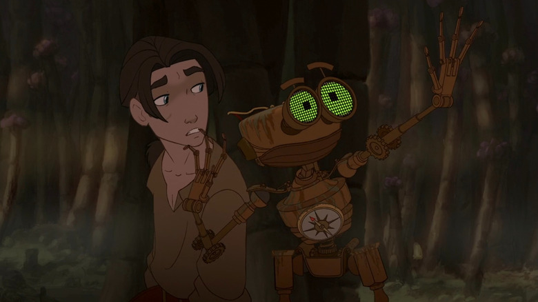 Treasure Planet Jim Hawkins and B.E.N.