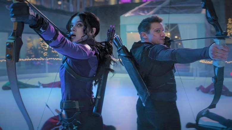 Hailee Steinfeld, Jeremy Renner, Hawkeye