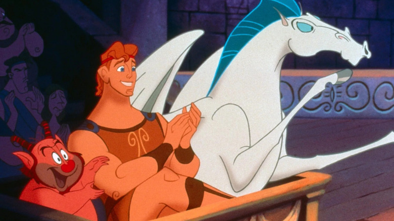 Phil, Hercules, and Pegasus from Hercules