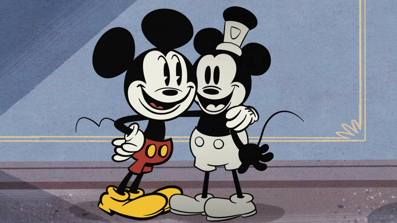 Mickey Mouse and Steamboat Willie