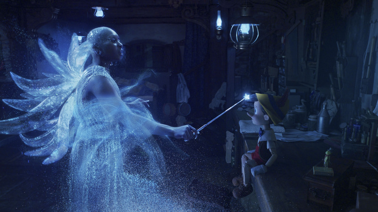 Blue Fairy and Pinocchio