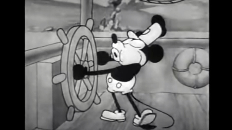 Mickey Mouse in Steamboat Willie