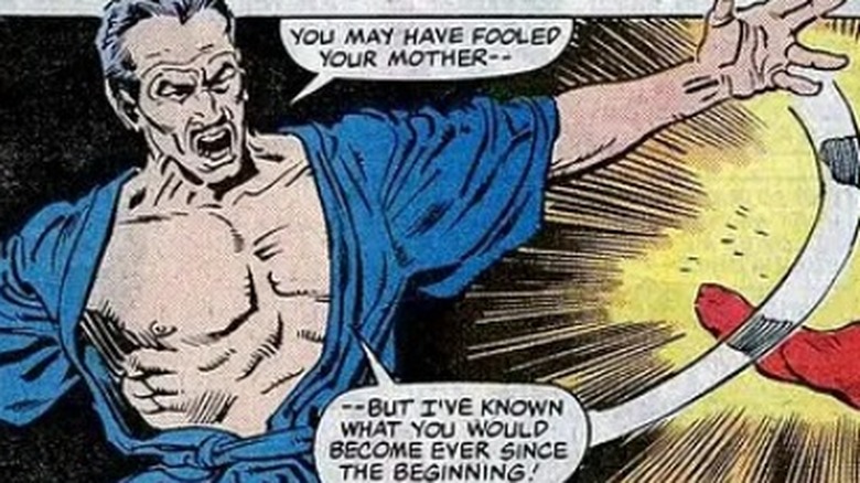 Brian Banner hitting Bruce