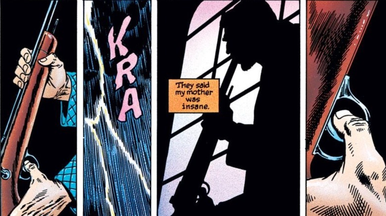 Kraven killing himself