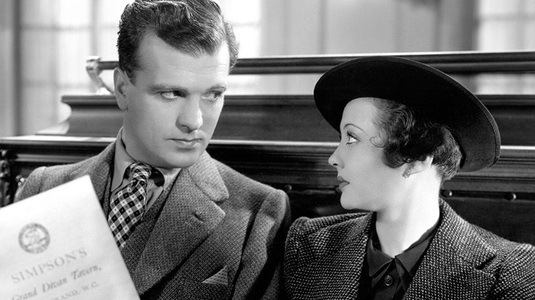 John Loder and Sylvia Sidney