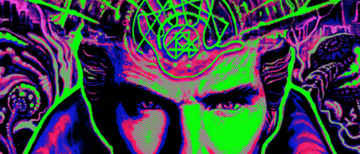 Doctor Strange blacklight poster (header)