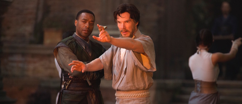 Doctor Strange (Benedict Cumberbatch) and Mordo (Chiwetel Ejiofor)