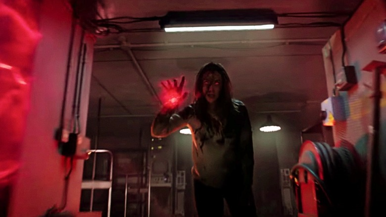 Elizabeth Olsen as the Scarlet Witch in Doctor Strange and the Multiverse of Madness