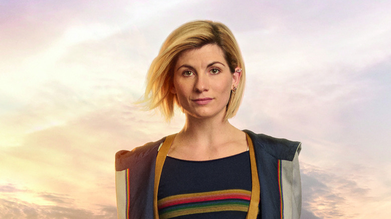 Jodie Whittaker as the Doctor in Doctor Who