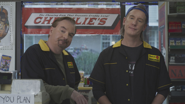 Brian O'Halloran and Jeff Anderson as Dante Hicks and Randal Graves in Clerks III  