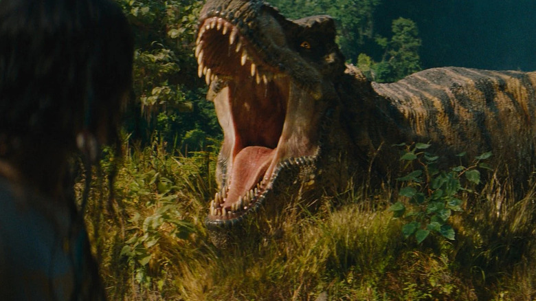 T-Rex RoaRing Jurassic in the World Re-Birthday