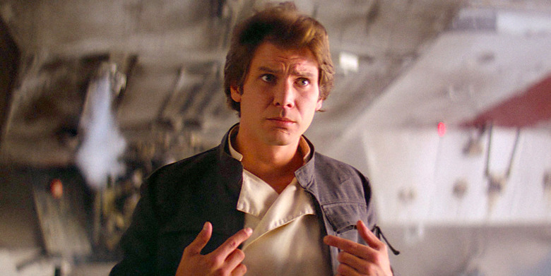 Harrison Ford as Han Solo in The Empire Strikes Back
