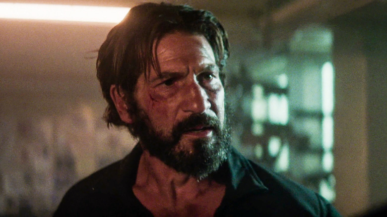 The Punisher sporting a beard in Daredevil: Born Again